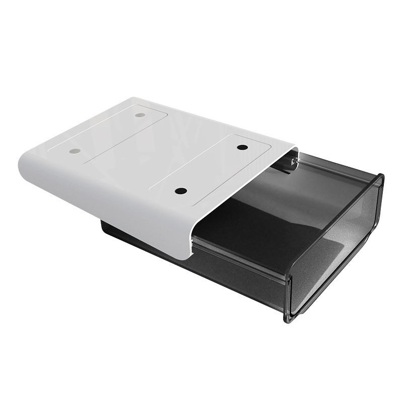 Under Desk Storage Box - Hidden Desktop Drawer Organizer