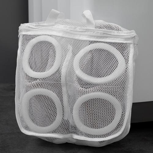 Shoe Washing Bag - Machine Washable Mesh Laundry Bag with Foam Protection