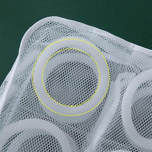 Shoe Washing Bag - Machine Washable Mesh Laundry Bag with Foam Protection
