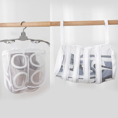 Shoe Washing Bag - Machine Washable Mesh Laundry Bag with Foam Protection