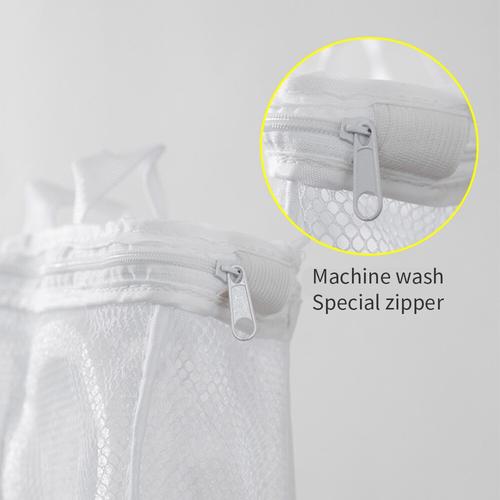 Shoe Washing Bag - Machine Washable Mesh Laundry Bag with Foam Protection