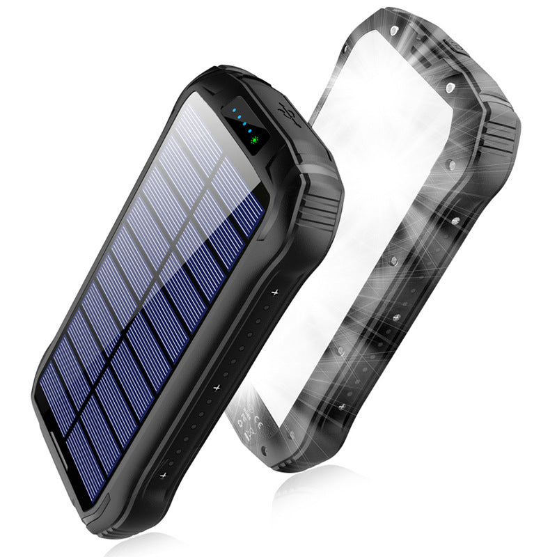 Solar Power Bank 26800mAh - Waterproof Outdoor Camping Emergency Charger