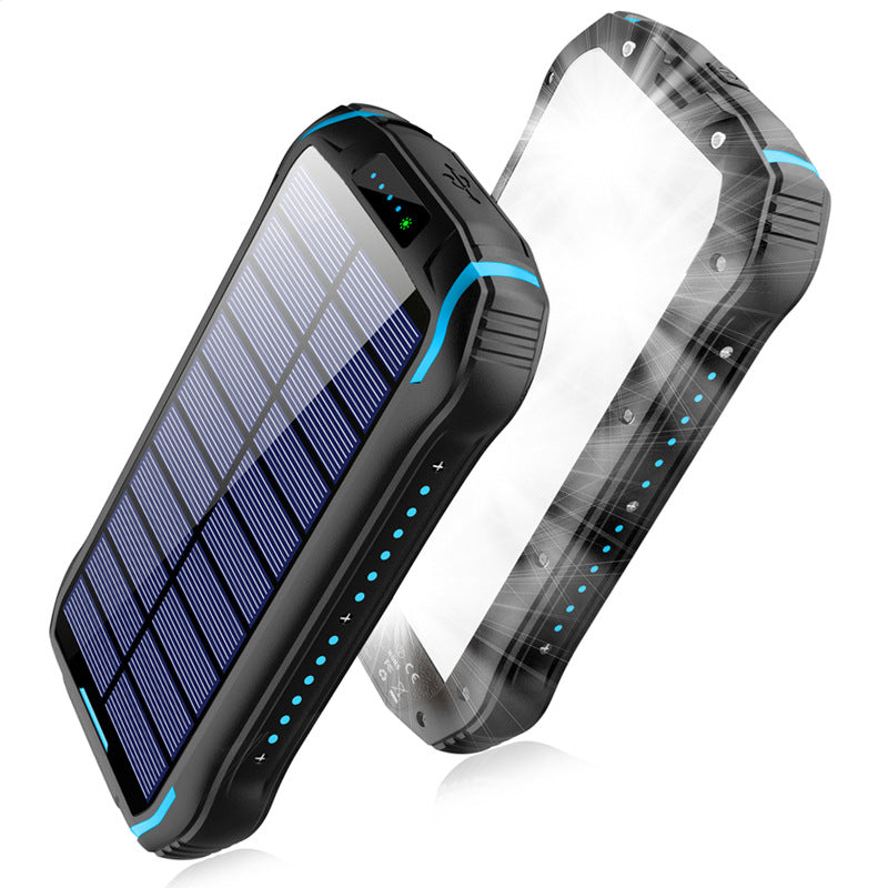 Solar Power Bank 26800mAh - Waterproof Outdoor Camping Emergency Charger