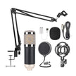 BM-800 Condenser Microphone Kit - USB Sound Card & Boom Arm Set