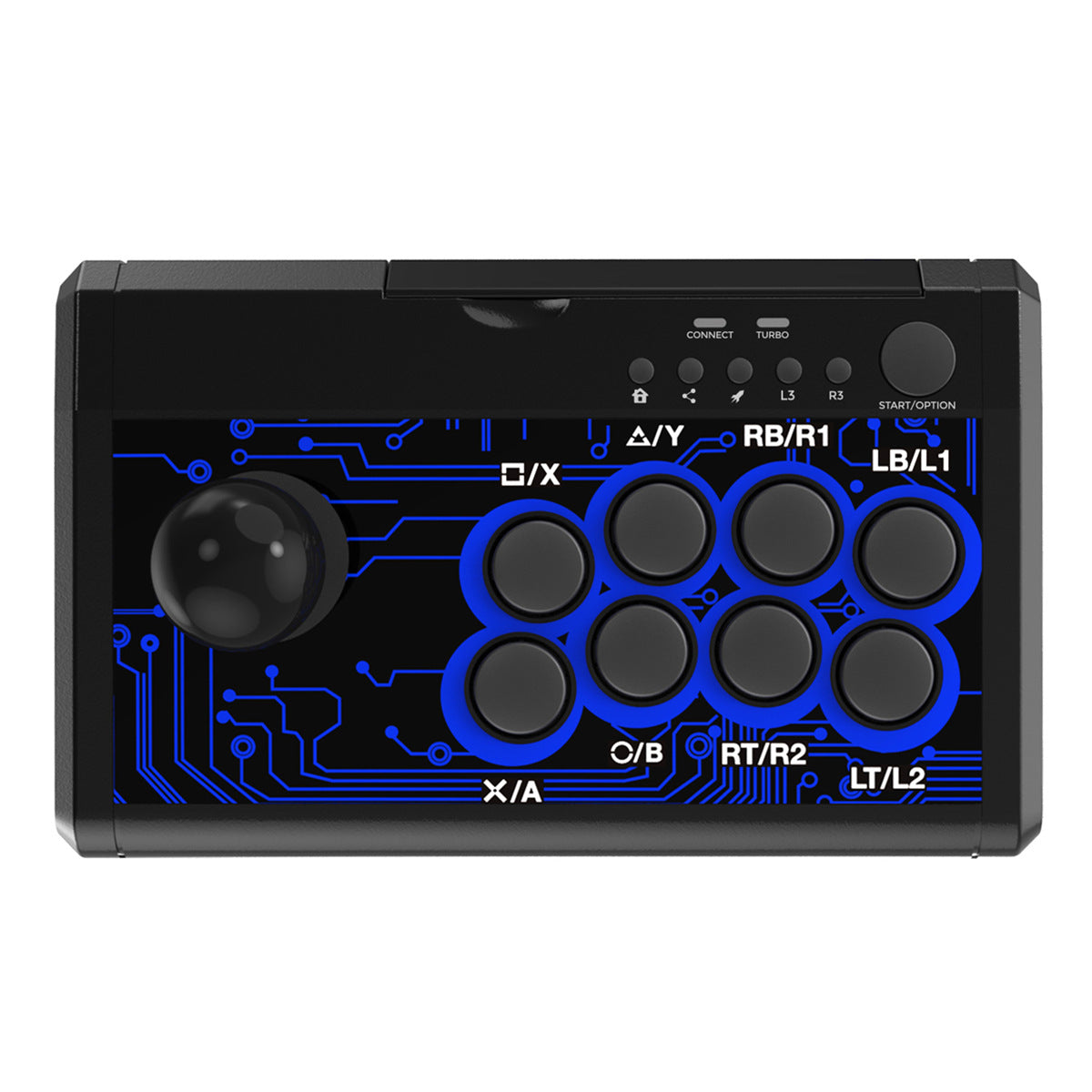 Arcade Fighting Stick - USB Wired Game Joystick for PC, PS4, Switch, Xbox