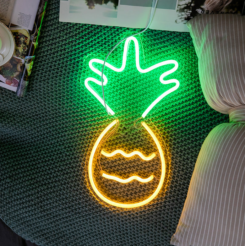 LED Neon Sign Light - USB Powered Wall Decor Atmosphere Lamp