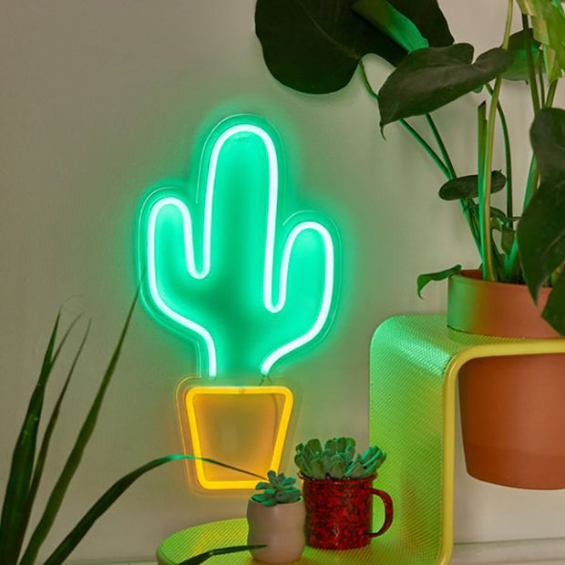 LED Neon Sign Light - USB Powered Wall Decor Atmosphere Lamp