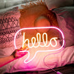 LED Neon Sign Light - USB Powered Wall Decor Atmosphere Lamp