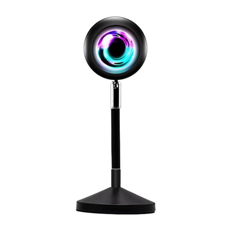 Rainbow Sunset Projector Lamp - LED Atmosphere Light with Remote & APP Control | Home & Coffee Shop Decor