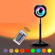 Rainbow Sunset Projector Lamp - LED Atmosphere Light with Remote & APP Control | Home & Coffee Shop Decor