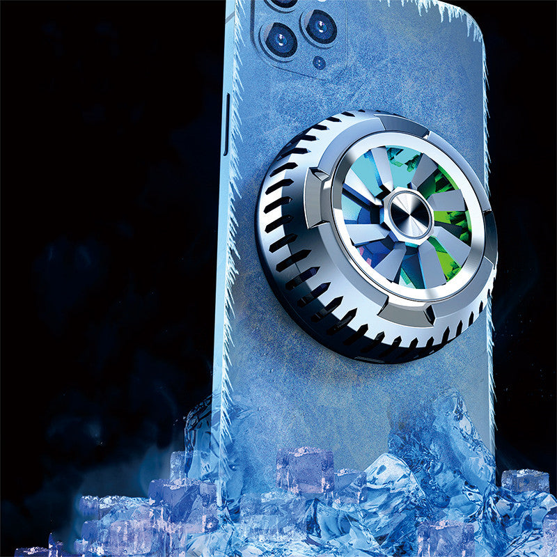 Magnetic Semiconductor Phone Cooler - Universal Gaming Cooling Fan