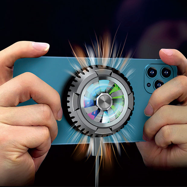 Magnetic Semiconductor Phone Cooler - Universal Gaming Cooling Fan