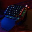 34-Key RGB Gaming Keypad - One-Handed Mechanical Keyboard with Macro Recording