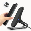 15W Aluminum Alloy Wireless Charger - Qi Fast Charging Phone Stand