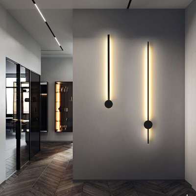 LED Strip Wall Light - Modern Minimalist Ceiling Light with Remote