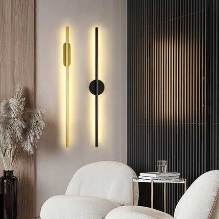 LED Strip Wall Light - Modern Minimalist Ceiling Light with Remote