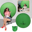 Collapsible Green Screen Background - Portable Chroma Key Backdrop for Streaming Photography