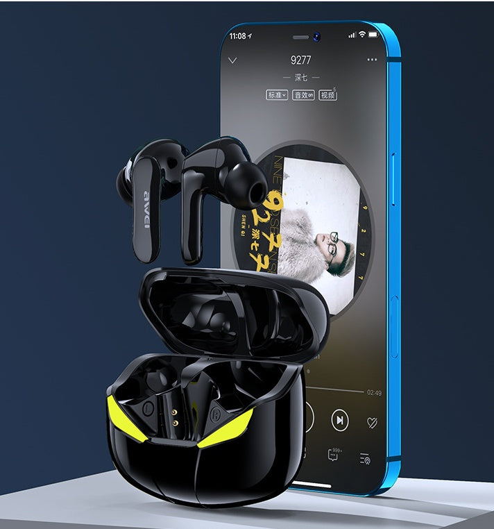 Wireless Gaming Bluetooth Headset - Low Latency Bluetooth 5.0 Earbuds with Mic