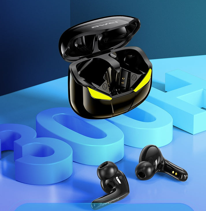 Wireless Gaming Bluetooth Headset - Low Latency Bluetooth 5.0 Earbuds with Mic