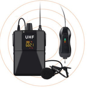 Wireless Lavalier Microphone - Compact Clip-On Mic for Content Creation Streaming