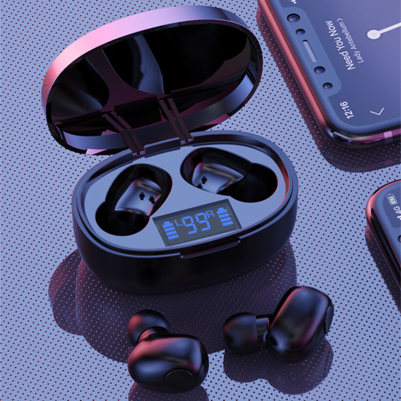 Mini Bluetooth Earbuds - Sport Noise-Cancelling Wireless Headset