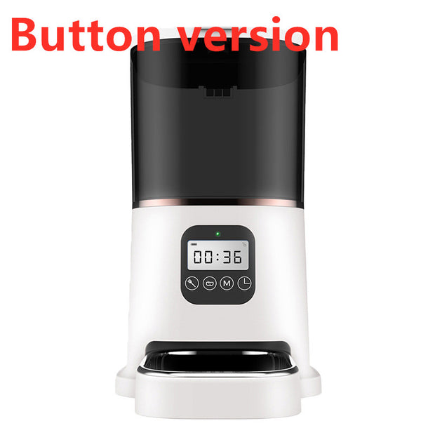 Smart Automatic Pet Feeder - 4L WiFi App Control with Programmable Timer for Dogs and Cats