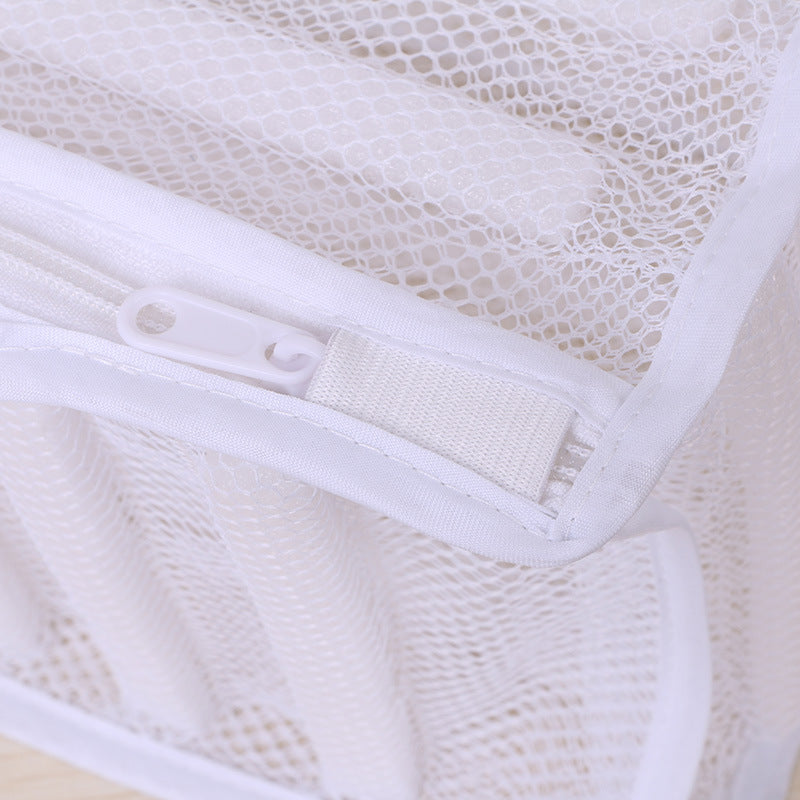 Shoe Washing Bag - Mesh Laundry Bag for Washing Machine with Bracket
