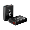 200W GaN High Power Charger - Multi-Device Fast Charging Station