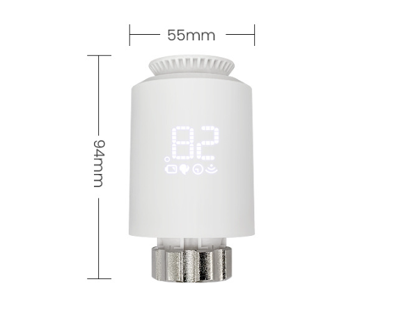 Smart Radiator Valve - WiFi Thermostat with APP & Voice Control | Alexa & Google Compatible