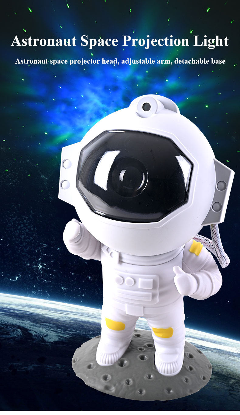 Astronaut Galaxy Star Projector - LED Night Light with Remote Control