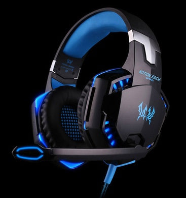Wired Gaming Headset - Surround Sound with Mic for PC PS4 Xbox