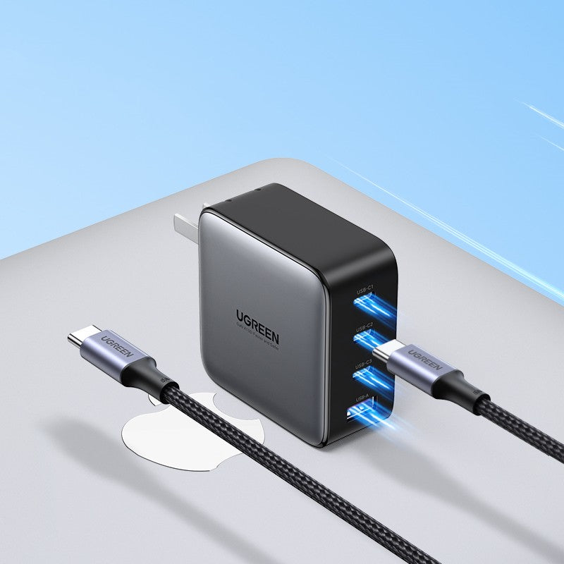 GaN Fast Charger - 100W-200W Multi-Port USB-C PD Charging Station