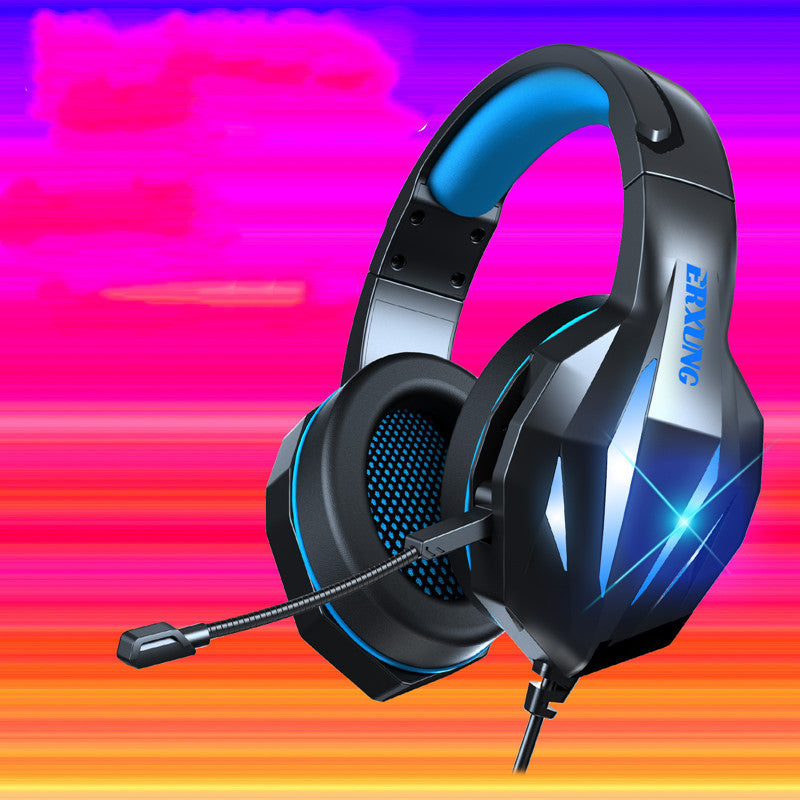 Gaming Headset with RGB Lighting - Wired 50mm Drivers & Mic