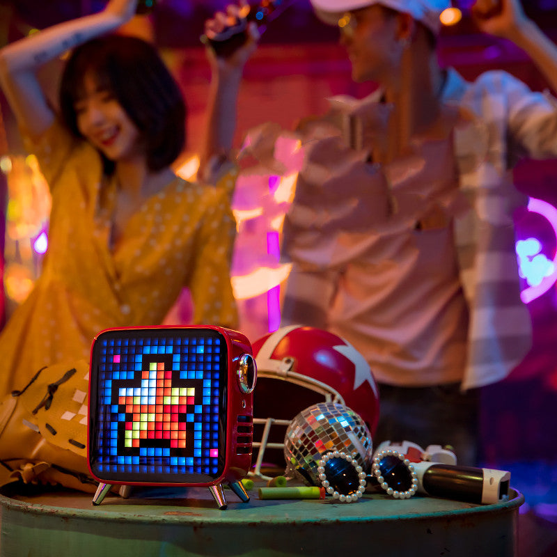 Divoom dot tone bluetooth pixel alarm clock