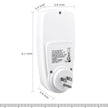 Digital Power Saving Energy Monitor - Electricity Usage Meter with LCD Display | Track kWh & Costs