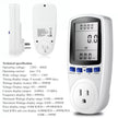 Digital Power Saving Energy Monitor - Electricity Usage Meter with LCD Display | Track kWh & Costs