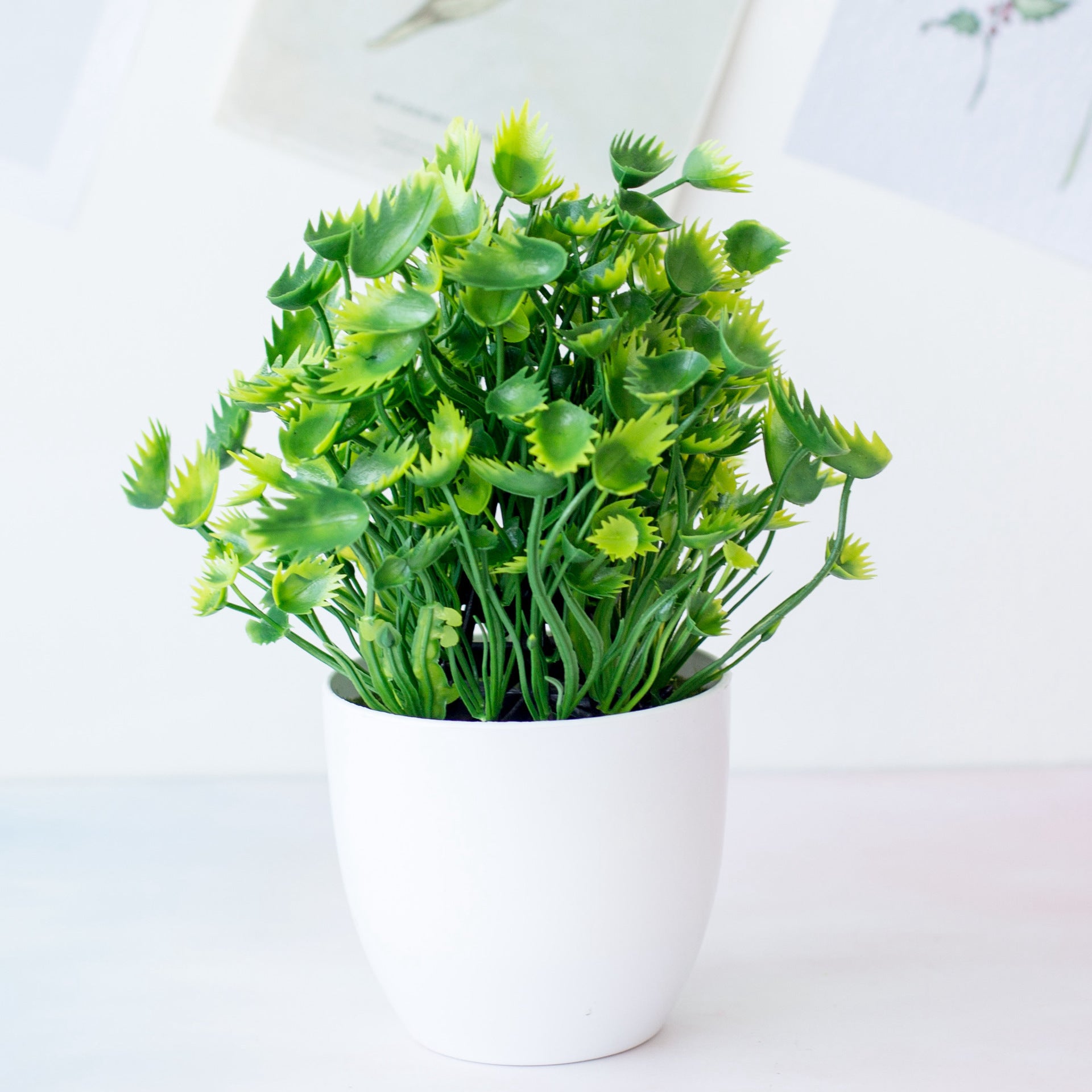 Mini Artificial Venus Flytrap Plant - Realistic Potted Decor