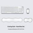 Silicone Keyboard Wrist Rest - Cool Touch Ergonomic Support Pad