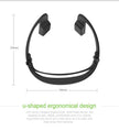 Bone Conduction Headphones - Open-Ear Bluetooth Wireless Sports