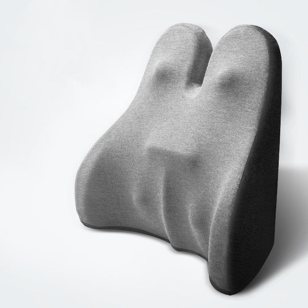 Orthopedic Lumbar Support Cushion - Memory Foam Back Support Pillow