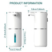 Automatic Soap Dispenser - Touchless Foaming 380ml USB Rechargeable with 4 Level Adjustable