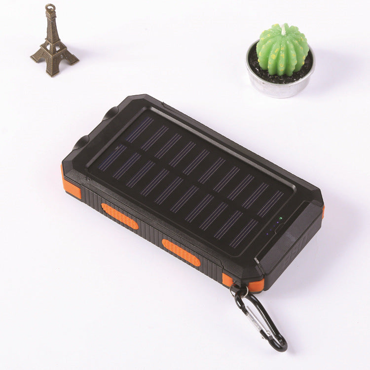 Waterproof Solar Power Bank 20000mAh with Compass - Outdoor Charger