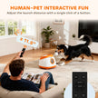 Automatic Dog Ball Launcher - Rechargeable Fetch Machine with Remote Control for Medium to Large Dogs