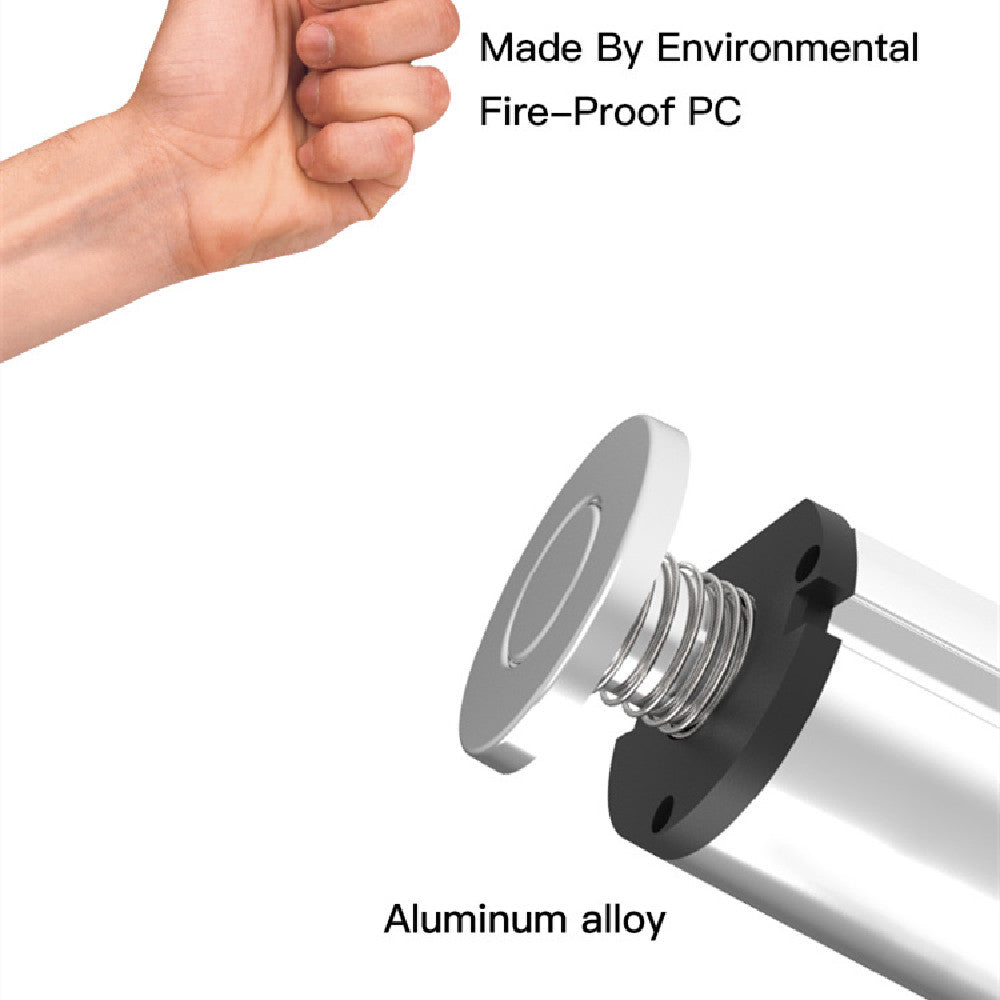 Desktop Power Socket - Aluminum Alloy Pop-Up Outlet with USB