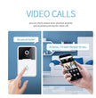 Wireless WiFi Smart Doorbell - Video Camera Intercom | 166° Wide Angle with Night Vision & Chime
