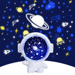 Astronaut Galaxy Star Projector - Music & Rotation Night Light