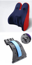 Orthopedic Lumbar Support Cushion - Memory Foam Back Support Pillow