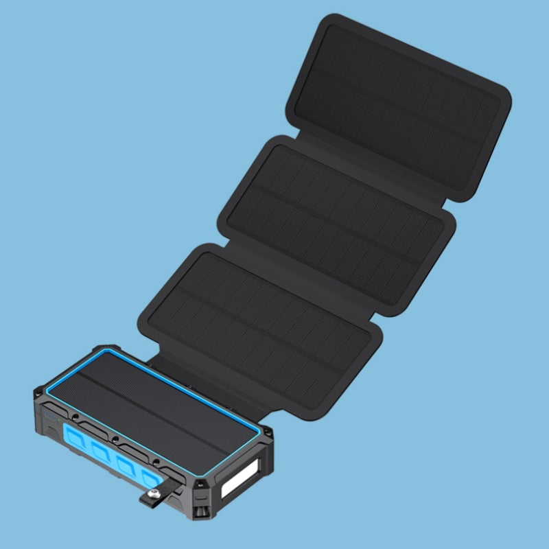 20000mAh Solar Hand Crank Power Bank - Emergency Portable Charger