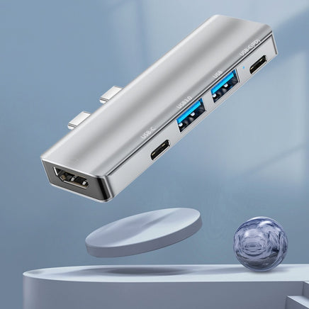 USB-C Hub Multiport Adapter - Type C to USB 3.0 4K HDMI for MacBook Pro Air