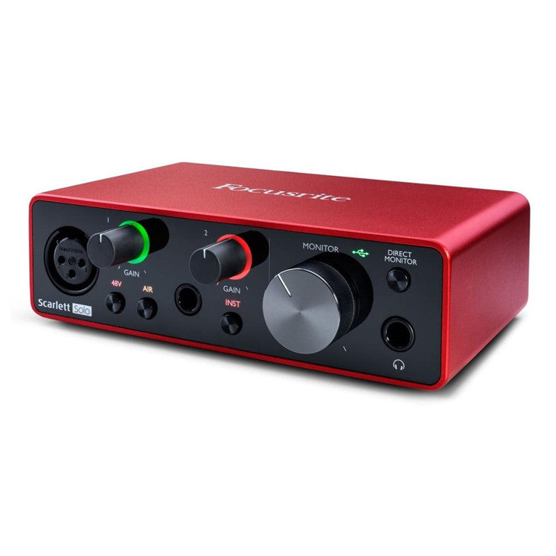 USB Audio Interface - 2x2 External Sound Card for Recording & Streaming
